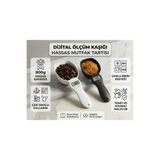 LOVYCO 1 Adet Hassas Dijital Ölçü Kaşığı 800 gr Kapasiteli LCD Ekranlı Mutfak Tartısı - Kahve, Baharat ve Gram Ölçer Terazi