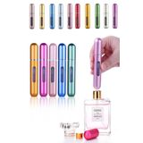 LOVYCO 2 Adet Şık Tasarım Parfüm Doldurulabilir Mini Şişe Seyehat 5 ml Cep Parfüm Şişesi Taşınabilir