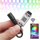 Lovyco Bluetooth RGB Şerit LED Kontrol Modülü 12 V Siyah Renk İç Mekan Kullanımı İçin