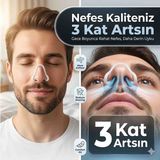 Lovyco Burun Genişletici - Horlama Önleyici, Ergonomik Tasarımlı Nefes ve Uyku Aparatı (Nazal Dilatör)
