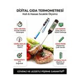 Lovyco Dijital Et Süt Termometresi Sıvı Derecesi Saplamalı Isı Ölçer Piller Dahil