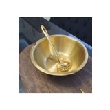 LOVYCO Gold Paslanmaz Çelik Kepçe -Kevgir - Kaşık - Sos Kaşığı-Makarna Kaşığı 26 Cm 1 Adet