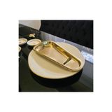 LOVYCO Gold Paslanmaz Çelik tezgah üstü kirli kaşıklık, kaşık altlığı