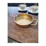 LOVYCO Gold Sahan Kahvaltı Sunum Tavası (YUMURTA,SUCUK,SALAM VS.) Servis Sunumu 17 Cm Aciklamaya Dikkat