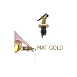 LOVYCO Mat Gold Sızdırmaz Yağdanlık Tıpası (yağdanlık başlığı, tapa, tıpa, kapaklı şişe ucu)
