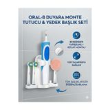 LOVYCO Oral-b Şarjlı Ve Pilli Diş Fırçaları Için Banyo Düzenleyici Duvar Standı