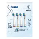 LOVYCO Oral B Uyumlu Şarjlı Diş Fırçaları Uyumlu 4 Adet Muadil Yedek Kafa Ağız Bakım Yedek Fırça Başlığı
