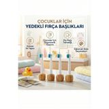 LOVYCO Oral B Uyumlu Yedek Fırça Başlıkları Çocuklar ve Yetişkinler İçin