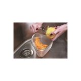 LOVYCO Paslanmaz Çelik Lavabo Çöp Süzgeci Paslanmaz Çelik Kaymaz Ayaklı Lavabo Içi Kenar Köşe Çöp