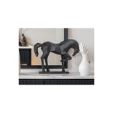 Low Poly At Heykeli, Low Poly Horse Sculpture, Dekoratif Hediyelik At Biblo 22 x 18 CM, 32v423
