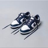 Low Retro Sb Günlük Kullanım Düz Taban Unisex Spor Ayakkabı - Lacivert beyaz