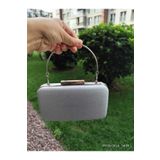 lowell bag Lowell Home Gümüş Simli Abiye Çanta