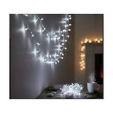 Lowell Home 10M 100 LED Damla Uçlu Beyaz Işık Şeffaf Kablo Mz-17-1 - Renkli