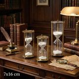 Lowell Home Dekoratif Cam Kum Saati 7X16 cm