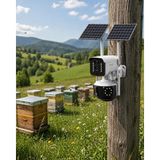 Lowell Home Güneş Enerjili Çiftlik Kamerası 9mp 4g Sım Kartlı Solar Güvenlik Kamerası 2 Y - LO0029-5YX1K