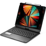 Lowell Home Ieg iPad Pro 12.9 (2021) Kılıf Magic Dönen Klavyeli Tablet Kılıf - Siyah LWLRSHM-76W5 - Renkli