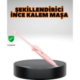 Lowell Home Lowell Yanma Önleyici Uçlu Profesyonel Saç Bukle Maşası Kablolu İnce Kalem Tasarım