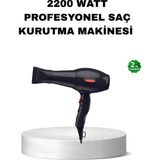 Lowell Home Profesyonel Saç Kurutma Makinesi – Ac Motor Soğuk Üfleme 2 Hız Kademesi - LO0029-6091Q8 - Çok Renkli