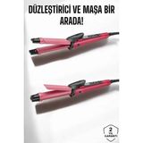 Lowell Home Saç Düzleştirici ve Maşa Ikili Saç Şekillendirici - LO0029-5ZYTK9 - Çok Renkli