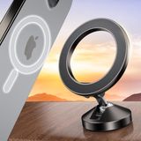 LOXP MagSafe Araç Montaj Gösterge Paneli için, [24 Güçlü Mıknatıs] Araba için Manyetik Telefon Tutacağı, 360° Döndürme Tüm Metal Eller Serbest Telefon Araç Tutacağı, Tüm Mobil iPhone 15 14 13 12 Pro
