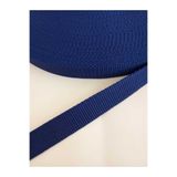 Loyal Friend Store KOLON ŞERİT SAKS MAVİ DAR DOKUMA (2,5 Cm) 25 Mm X 5 Metre Çanta VE tasma Hobi Kolonu Kemer Şerit