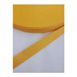 Loyal Friend Store KOLON ŞERİT SARI DAR DOKUMA (2,5 Cm) 25 Mm X 5 Metre Çanta VE tasma Hobi Kolonu Kemer Şerit