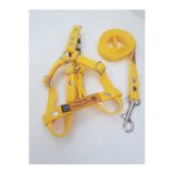 Loyal Friend Store Sarı Ayarlanabilir Küçük Irk Köpek Göğüs Bel Tasma Takımı S Beden (40-45 Cm)