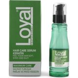 Loyal Keratinli Saç Serumu 90 ml – Yıpranmış ve Zayıf Saçlar İçin Onarıcı Bakım Serumu