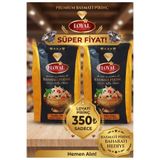 Loyal PREMİUM BASMATİ PİRİNÇ 1121 900gr*2adet İKİLİ BAHARAT HEDİYELI GLUTENSİZ DİYET