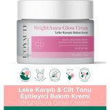 L'oyaute Brightaura Glow Leke Karşıtı Krem 50 ml Tüm Cilt Tipleri İçin Niacinamide İçeren Aydınlatıcı Etki