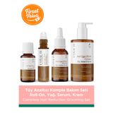 L'OYAUTE Karınca Yumurtası içeren Tüy Azaltıcı Komple Bakım Seti Kuru Tüy Dökücü Krem + Yağ + Serum + Roll On