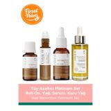 L'OYAUTE Karınca Yumurtası içeren Tüy Azaltıcı Platinum Set Kuru Yağ + Yağ + Serum + Roll On