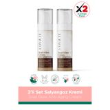 LOYAUTE Salyangoz Özlü Yaşlanma Karşıtı Krem Snail Glow Anti-Aging Cream 50 ml 2'li Set