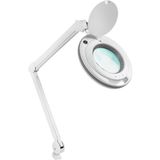 Loyka 6017-8 Ayarlanabilir Işık Seviyeli Masaüstü Büyüteç 5 x