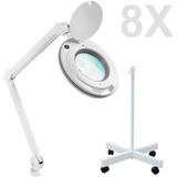 Loyka 6017 Ayarlanabilir Led Işık 8X Seviyeli Ayaklı Büyüteç