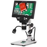 Loyka G1200 Plus+ Renkli Ekranlı Dijital Mikroskop 1200X Siyah Yüksek Çözünürlük ve Aydınlatma