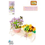 Loz FFLZ-1674 Dekoratif ve Koleksiyonluk Çiçek Buketi 534 Parça Yapım Seti