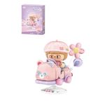 Loz FFLZ-4301 Creative Serisi Sallanan Pembe Panda Modeli 189 Parça Oyuncak Yapım Seti