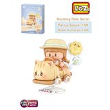 Loz FFLZ-4306 Creative Serisi Sallanan Kahverengi Kedi Modeli 190 Parça Oyuncak Yapım Seti