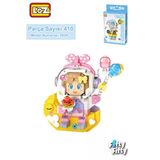 Loz FFLZ-8828 Micro Block Serisi Pembe Astronot 410 Parça Oyuncak Yapım Seti