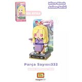 Loz Micro Anime Serisi 1323 Modeli 332 Parça Dekoratif Oyuncak Yapım Seti Yapı Blok Fflz-1323