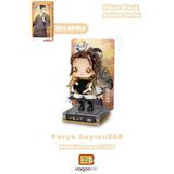 Loz Micro Anime Serisi 1345 Modeli 268 Parça Dekoratif Oyuncak Yapım Seti Yapı Blok FFLZ-1345