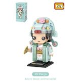 Loz Micro Anime Serisi 1544 Modeli 291 Parça Dekoratif Oyuncak Yapım Seti Yapı Blok