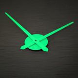 LOZMOM DIY büyük saat eller 3D saat iğneler duvar saatleri ev sanat dekor kuvars saat mekanizması aksesuarları (eller parlak)
