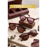 Lozzo 3lü Fırsat Seti Unisex UV400 Koruma Kahverengi Güneş Gözlü