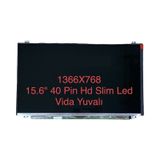 Lp156wh3-tlt1 Lp156wh3 Tl T1 15.6 '' 40 Pin Hd Slim Led Ekran A+ Kalite