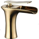 LPD Lider Pvd Gold Şelale Akışlı Çanak Lavabo Bataryası
