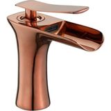 LPD Şelale Lavabo Bataryası Rose Gold