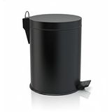 LPD Siyah Pedallı Çöp Kovası (paslanmaz , Pirinç) 5 Litre
