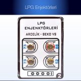 LPG OCAK MEMESİ ENJEKTÖR 4LÜ SET BÜTÜN MARKALARA uyumlu lpg tup